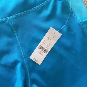 Blue leggings with pockets